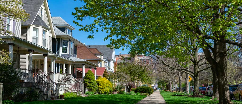 Consider location and zoning when buying an older home in Spokane, WA.